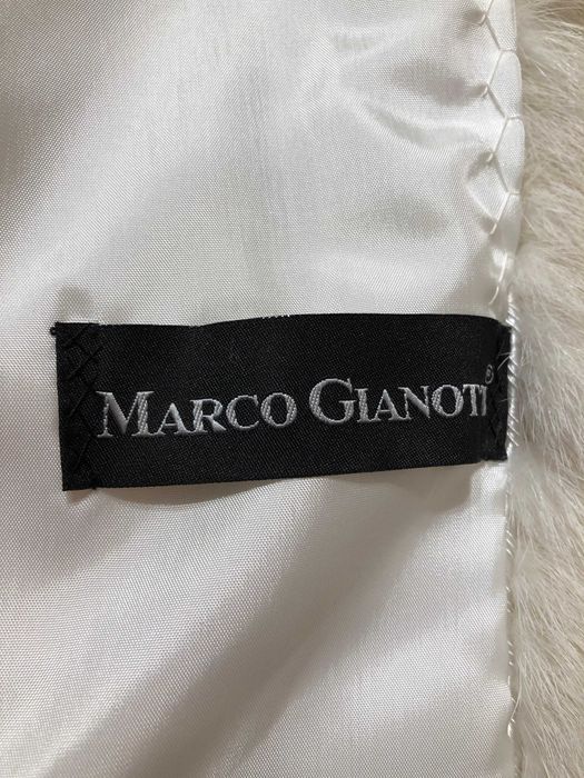 Haina scurta blana naturala nurca femei crem-bej EU(40) Marco Gianoti