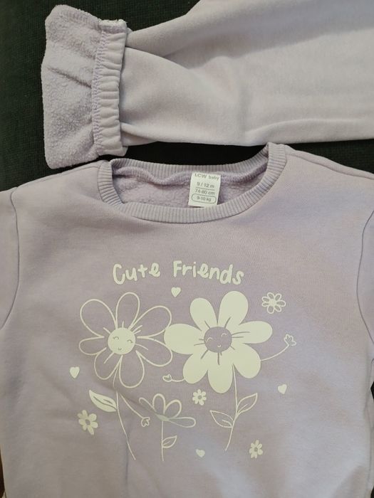 Комплект от две части 9/12 м  74-80 см