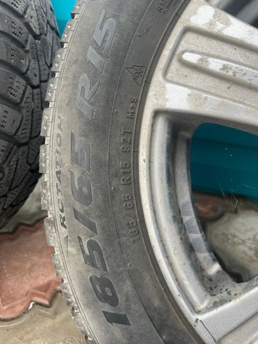 Продам зимнию щины бу.