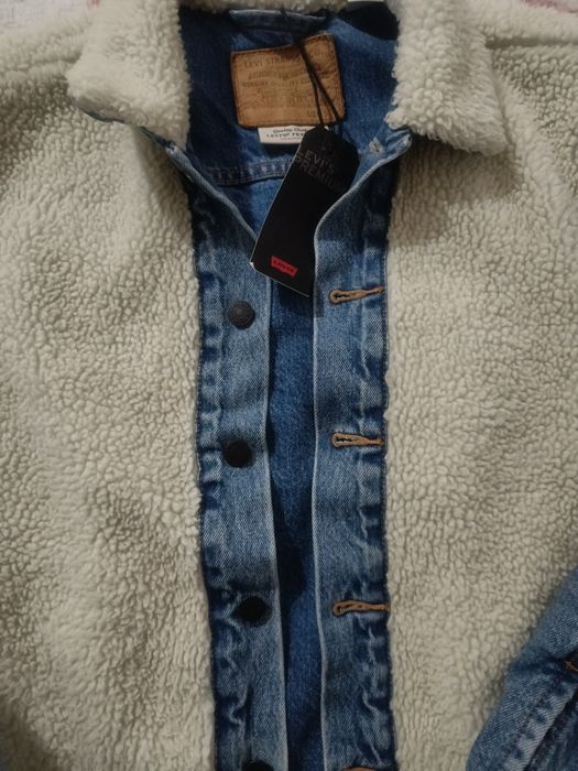 НОВО Мъжко яке Levi's Sherpa Panel Trucker Jacket