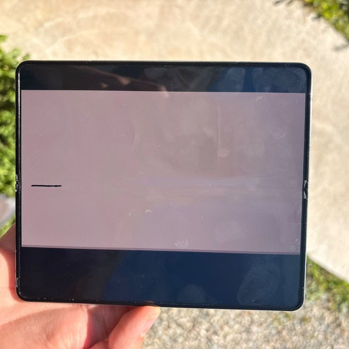 Samsung zfold 5 512gh 12gb ram ecran defect