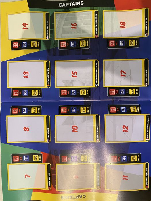 Album euro Lidl necompletat