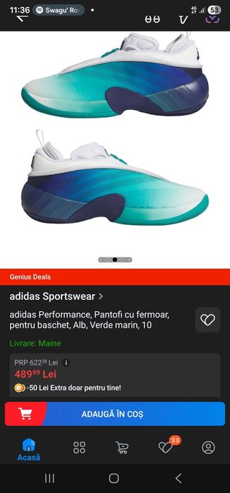 Adidasi de baschet don issue 7 noi