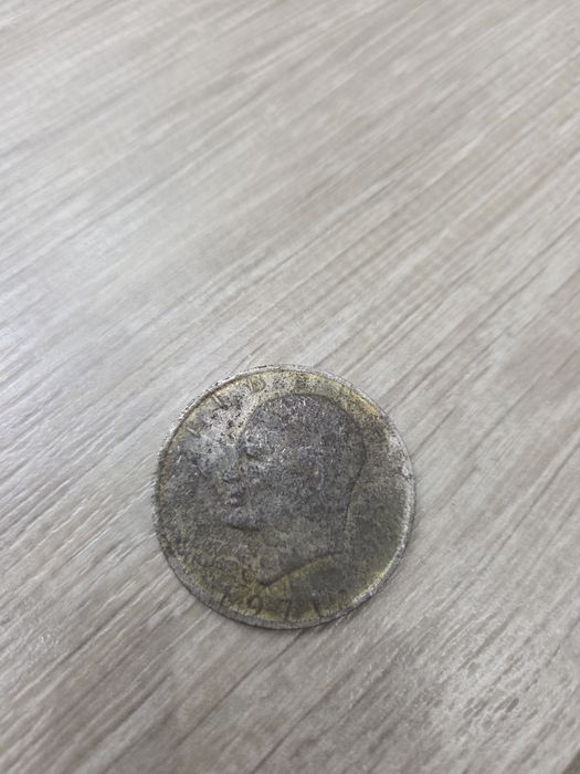 Монета one dollar 1971