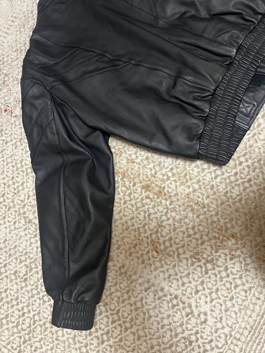 Geaca moto v IXS  flame din piele vintage