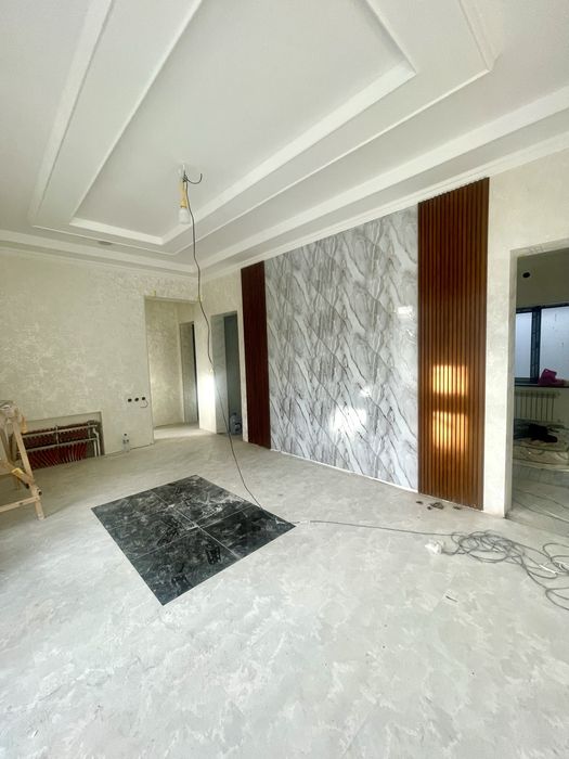 Yengi qurilgan xovli sotiladi Pobeda maxallasi da 3,4 sotix 6 ta xona