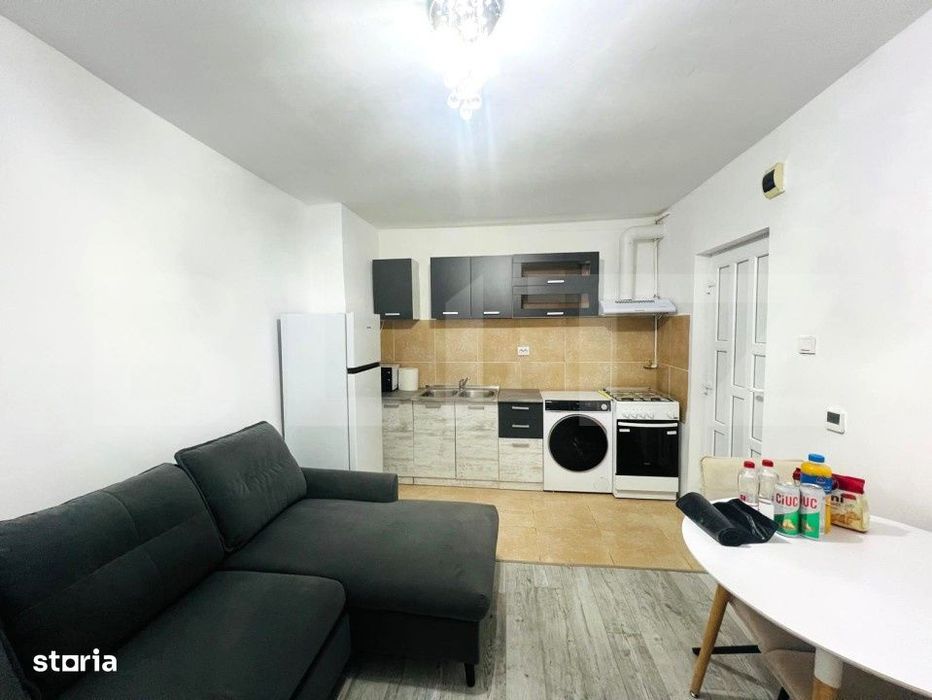 Garsoniera in centrul Clujului, 19 mp, 15 mp terasa, zona strazii Bari