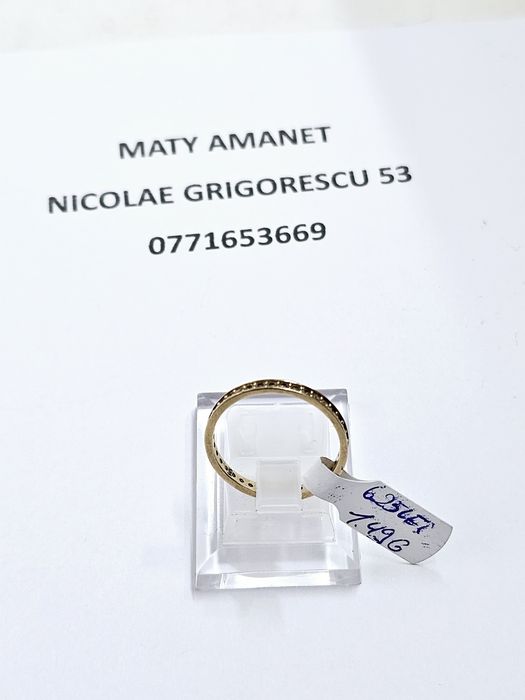 Maty Amanet Inel dama din aur 1.49 g cod 195