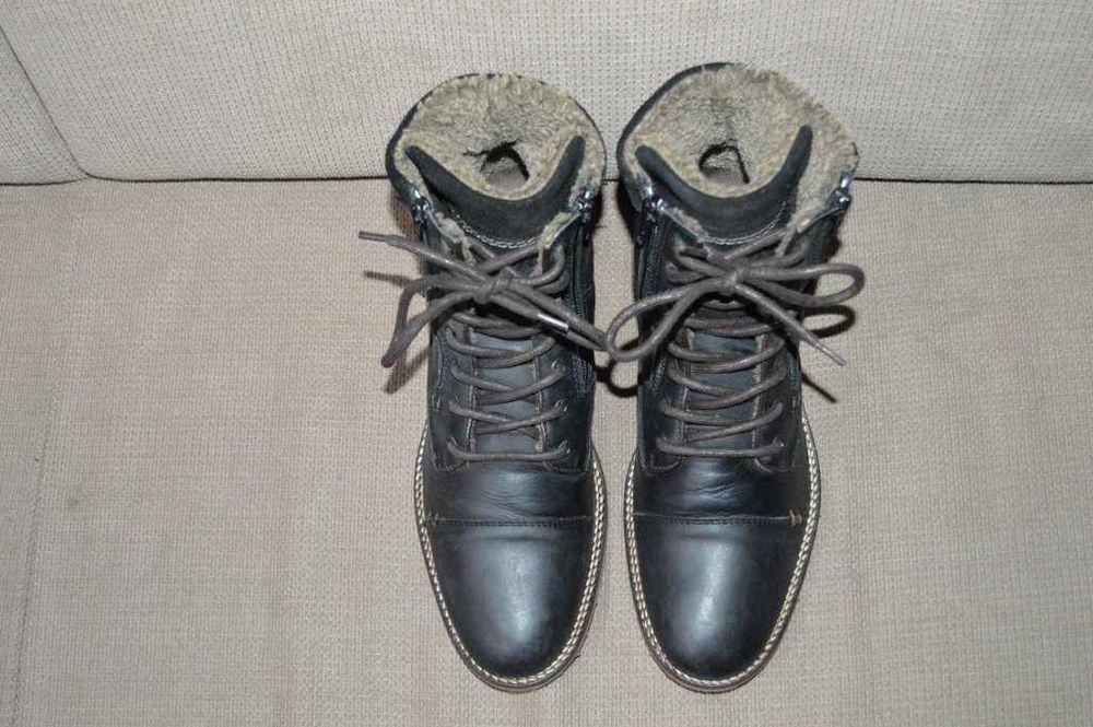 Ghete barbati piele Steve Madden 43 imblanite iarna