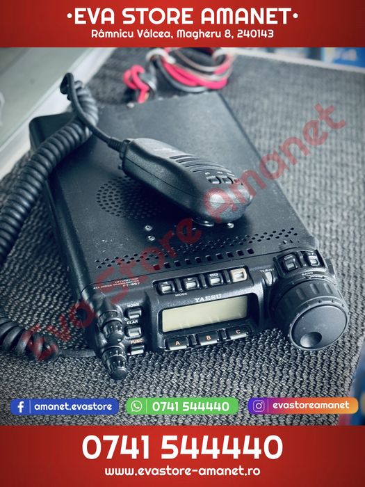 Statie radio / Transciever YAESU FT-857 100W HF / 50W VHF / 20W UHF