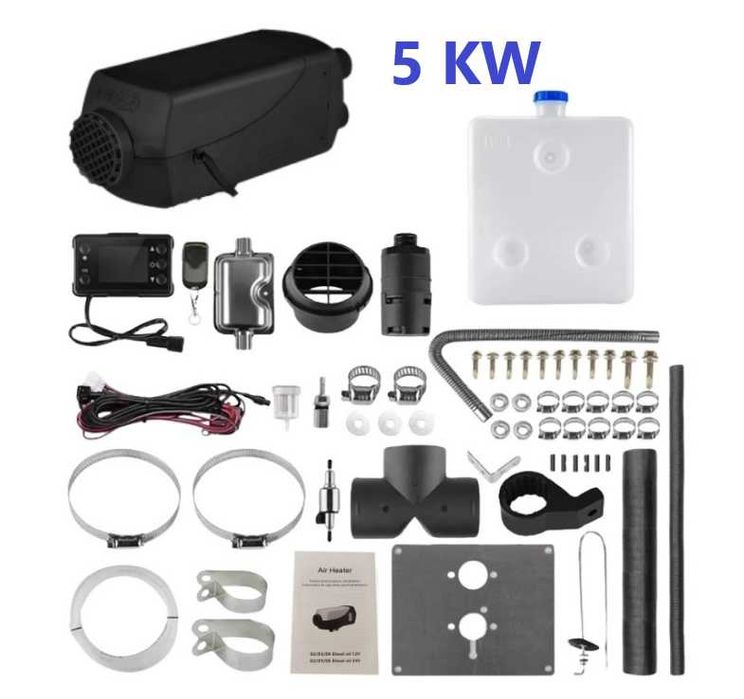 Суха дизелова печка за каравана кемпер - 5 / 8 KW