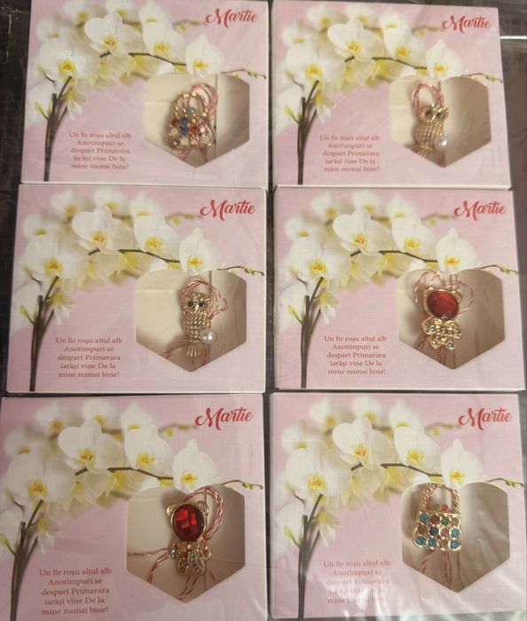 Martisoare pt copii(18 buc la 45 lei toate)