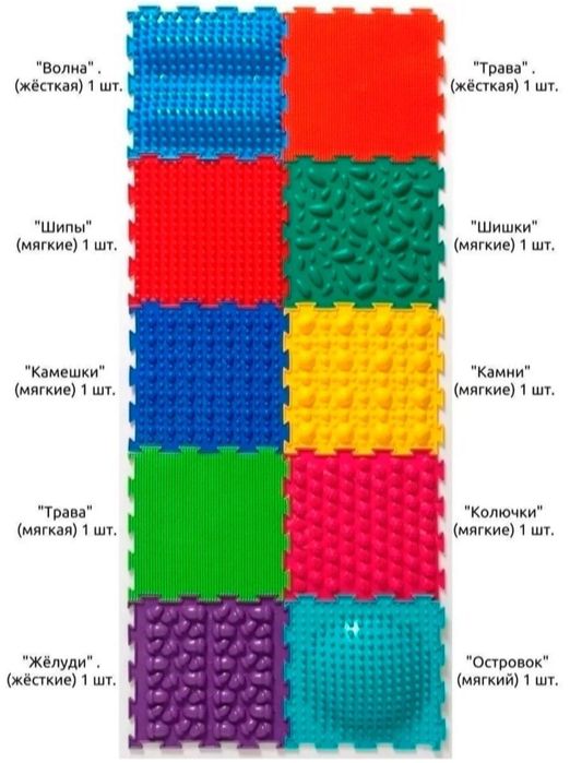 Modulli kovrik bolalarga