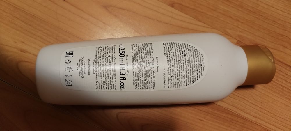 Cremă de duș Oriflame Milk & Honey Gold 250 ml Nou Sigilată