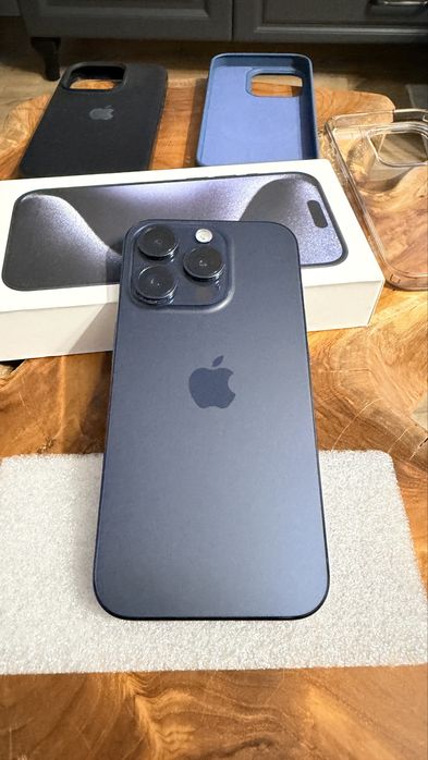 Iphone 15 Pro Blue Titanium