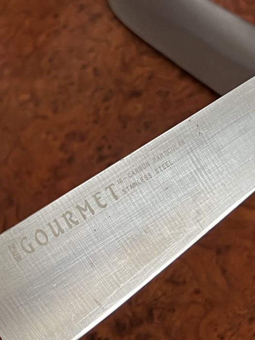Cuțit de bucătar profesional New Gourmet, oțel carbon inoxidabil,