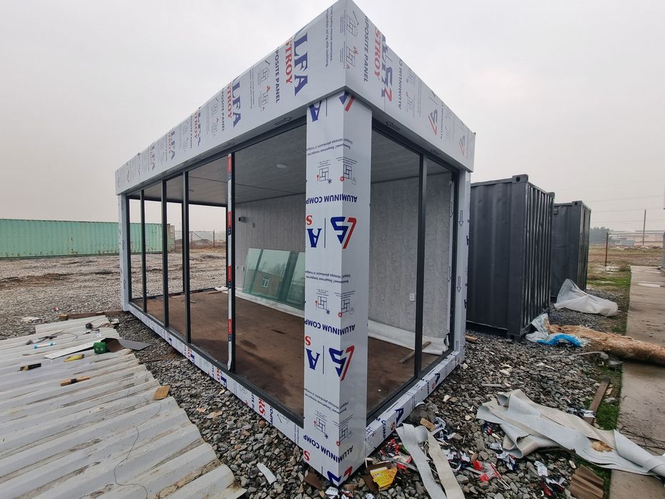 Контейнер Магазина Домик Сартарошхона Готовы Конструкции