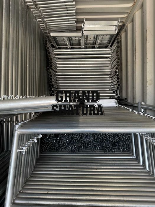 Леса строительные оцинкованные, прочные, легкие, с настилом Китай