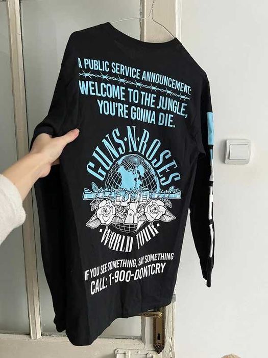 Bluza cu mânecă lungă Guns N' Roses World Tour