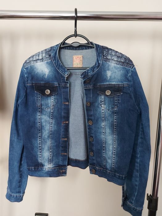 Дамско пролетно яке Saloon denim