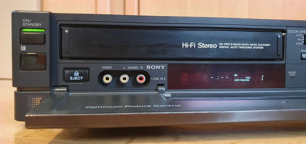 Видео SONY SLV-E8UV recorder Hi-Fi stereso 4 head Sp/Lp