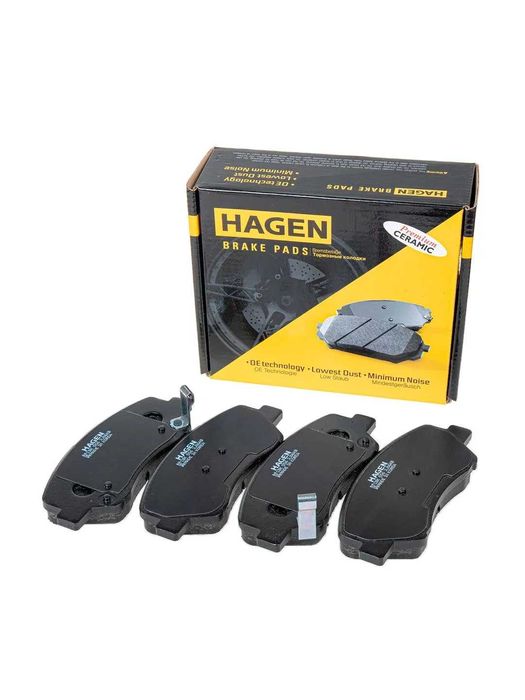 HAGEN тормозная колодка Spark/Nexia/Lacetti/Cobalt/Equinox/Tracker