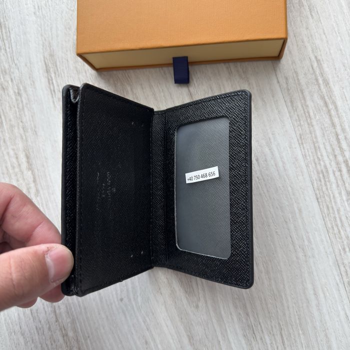 Card Holder Louis Vuitton Negru