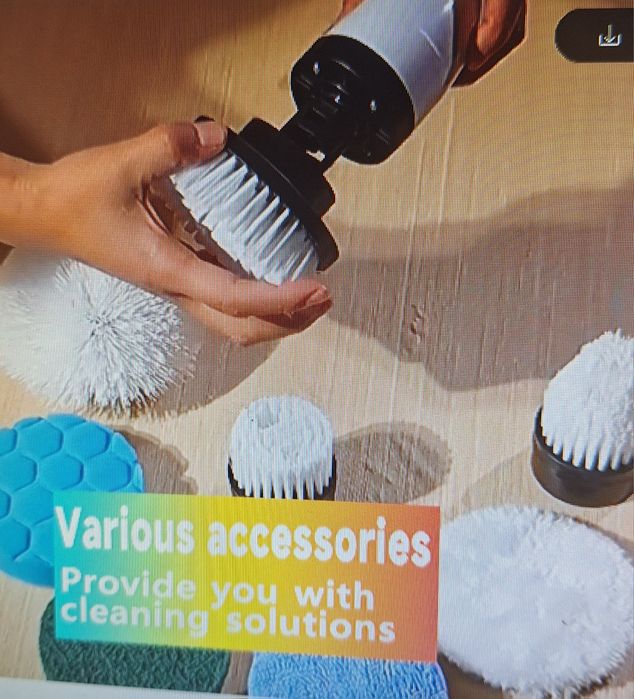 Електрическа мултифункционална четка с приставки