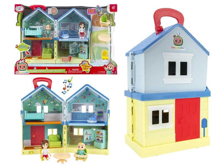 Игрален комплект за деца, къща Cocomelon лукс
