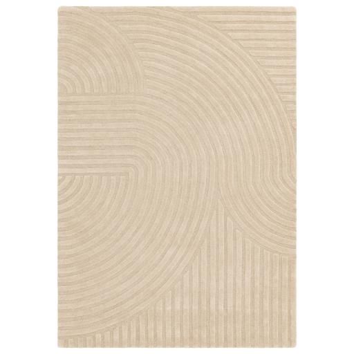Covor Hague Sand 160x230 cm – 100% lână, nou, model premium