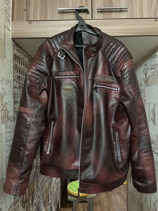 Куртка байкера демисезонная