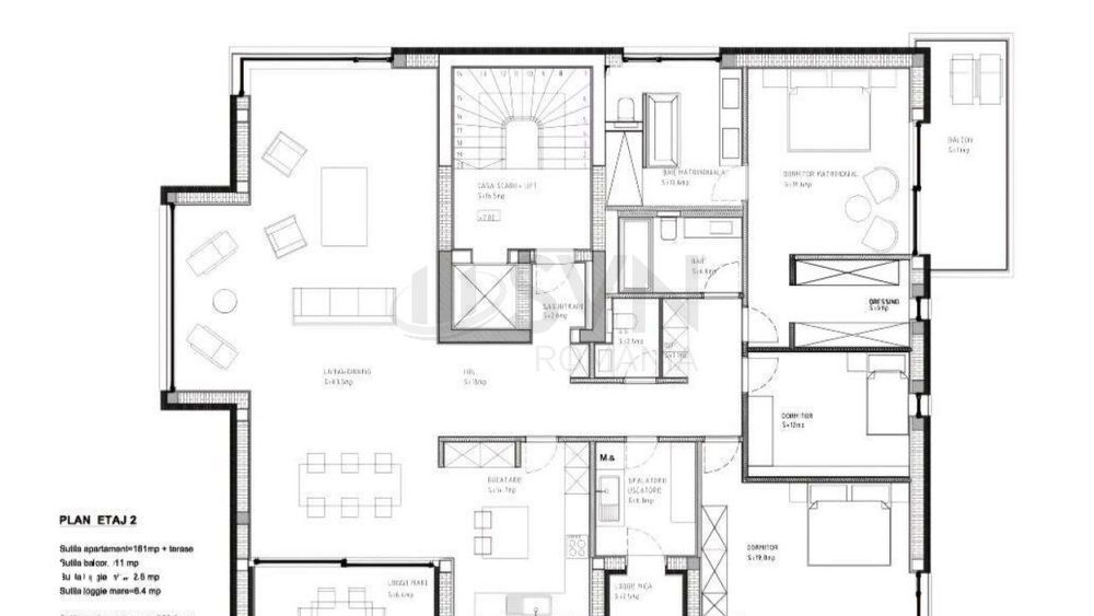 Apartament 4 camere - Calea Floresca - Eliade