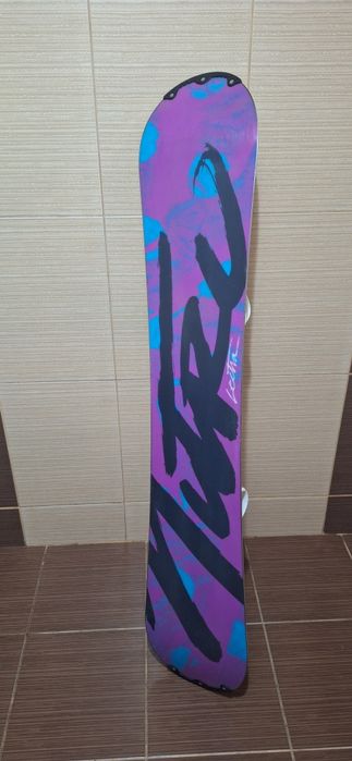 Placa snowboard Nitro Lectra145- 146-legaturi -boots burton