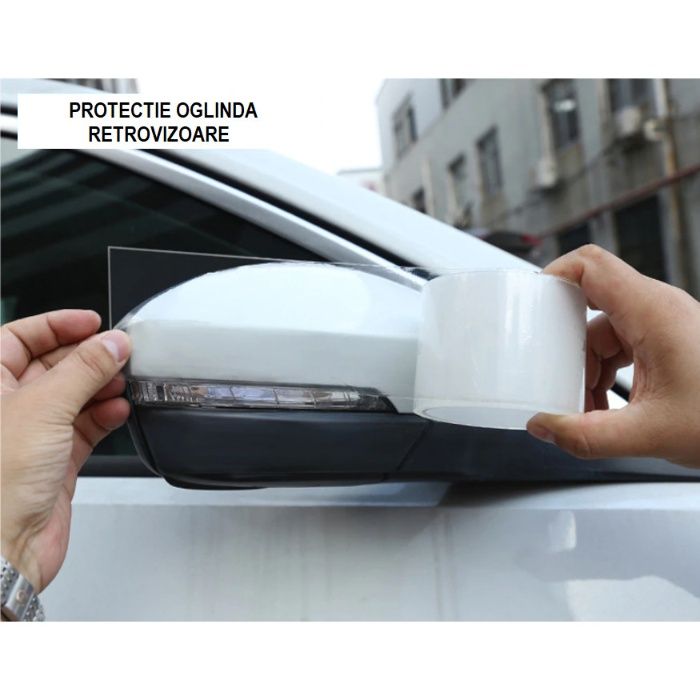 Banda protectie auto transparenta anticoliziuni/antizgarieturi