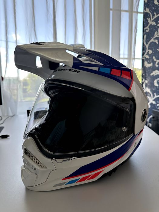 Cască moto flip-up modulară Scorpion ADX-2 XL adventure
