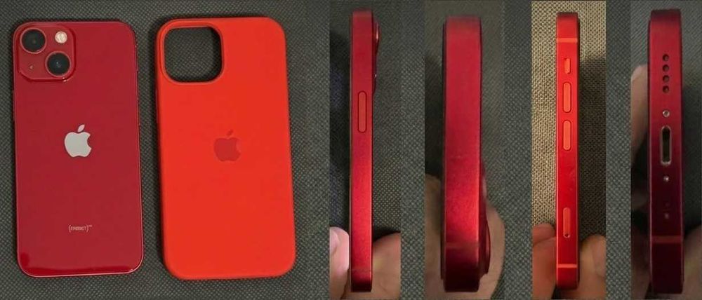 Phone 13 mini 128GB червен - Като нов - 84% батерия