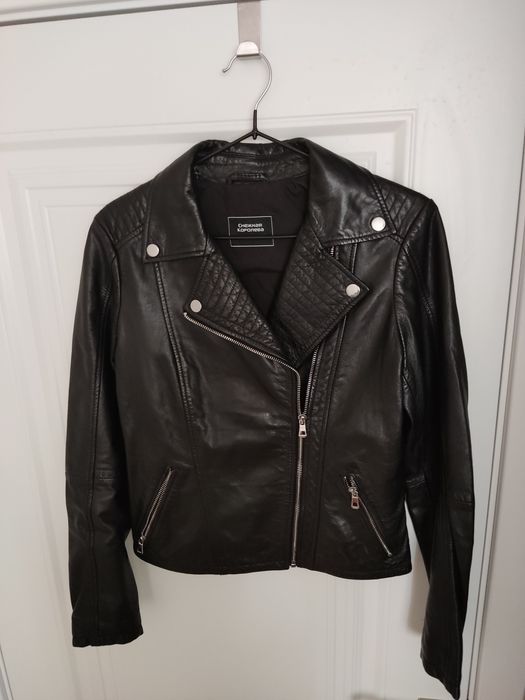 Куртка кожаная женская