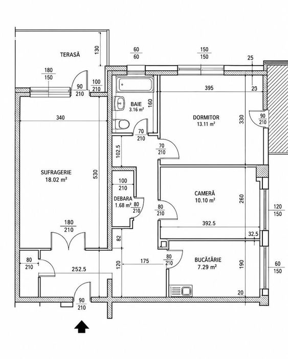 3 camere decomandat, 72 mp, zona Pantelimon- Mega Mall!