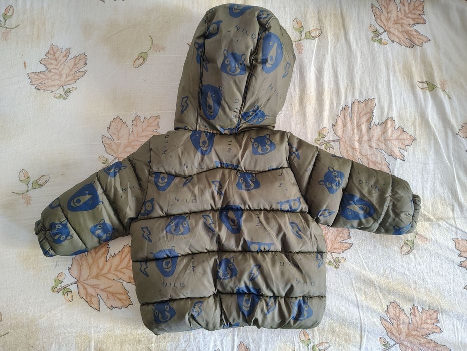 Бебешко яке Zara baby 9/12 месеца, размер 80