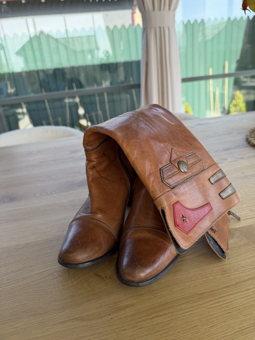 Cizme din piele naturala KOWALSKI