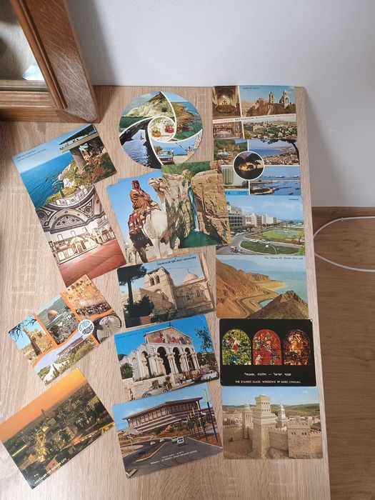 Lot vederi carti postale Israel de colectie vintage