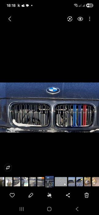 Решётка бмв е36.     .