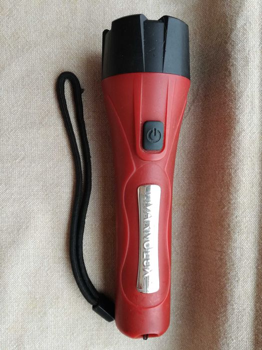 Lanterna cu LED alb +++ 2 Acumulatori AA ***Desfacator Conserve Sticle