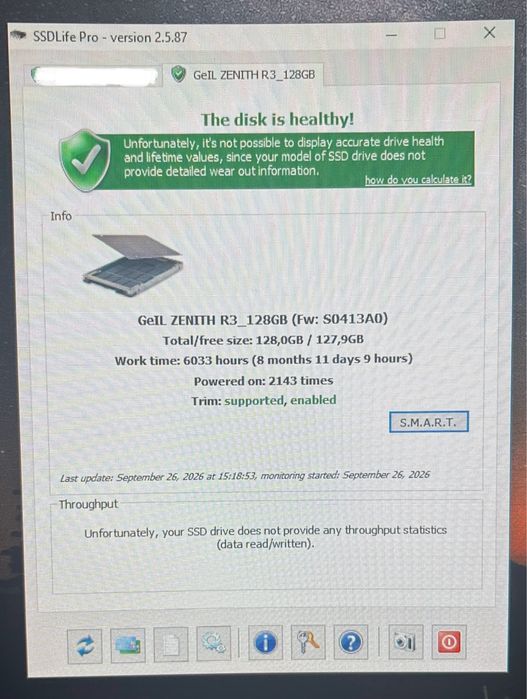 Geil zenith r3 SSD 128gb 2.5 для пк