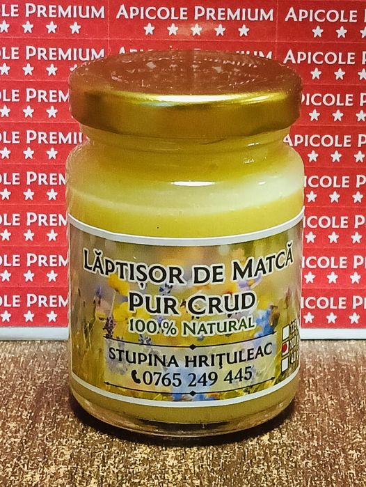 Păstura crudă, Lăptișor de Matcă Pur, Polen Crud