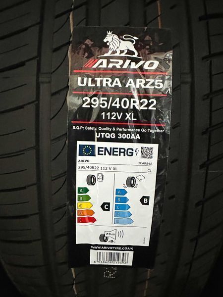 Нови летни гуми ARIVO ULTRA ARZ5 295/40R22 112V XL НОВ DOT