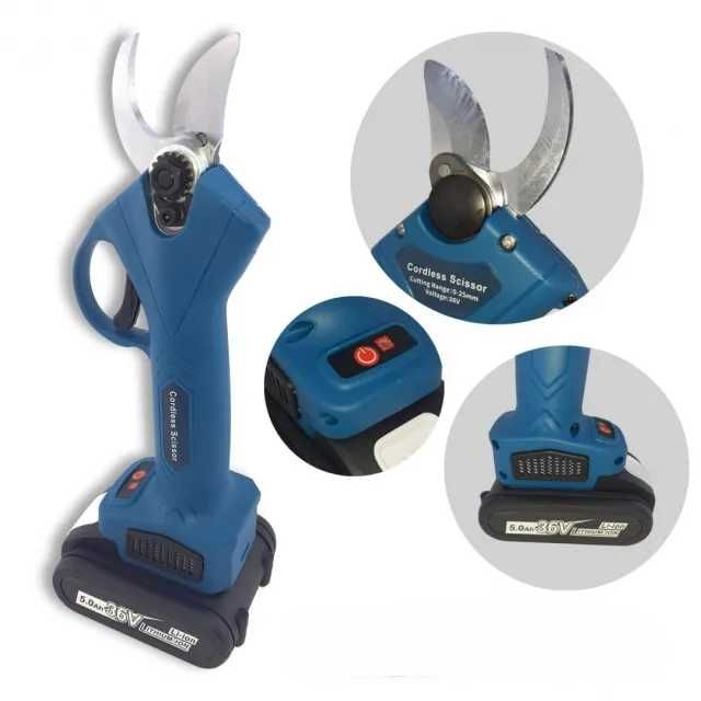 акумулаторна лозарска ножица 36v