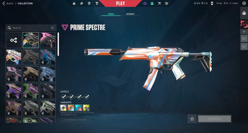 Аккаунт Valorant