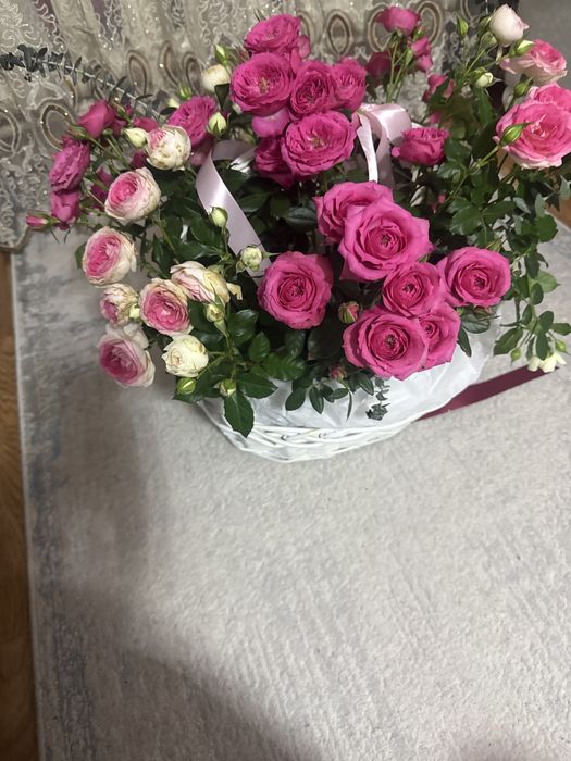 Свежие цветы сегодняшние