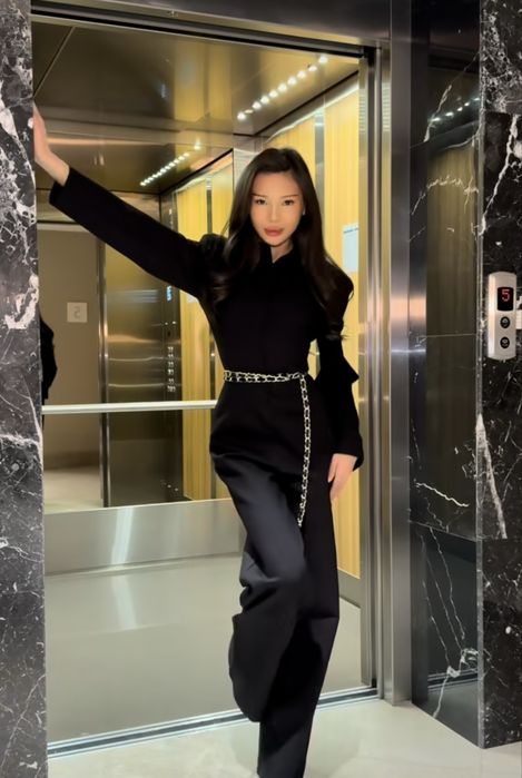 Комбенезон, базовый, черный